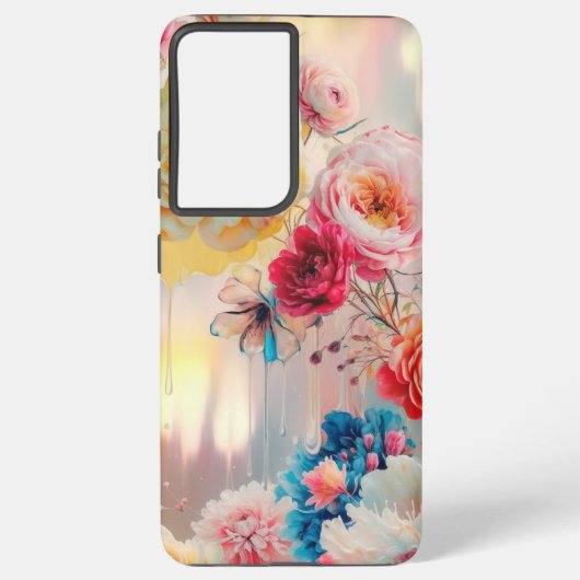 永続的な開花02 SAMSUNG GALAXYケース (裏面)