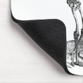 永続的な骨組のヴィンテージの引くこと マウスパッド (コーナー)