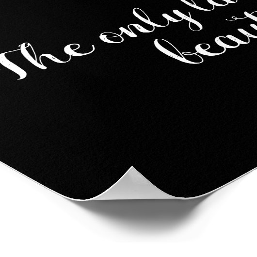 永続美しいブーケルーミ引用文 ポスター (角)