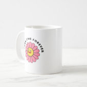 永遠おもしろいに良い時間 コーヒーマグカップ (正面左)