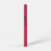 永遠で常にマゼン結婚タ色の天体写真 SAMSUNG GALAXYケース (右側面)