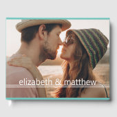 永遠で常に |モダンカスタム写真記念 ゲストブック (正面)