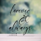 永遠で常パーソナライズされたの結婚サイン アクリルサイン (ニュートラル)