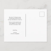 永遠という言葉は素敵な響きがある | フォトエンゲージメント 案内ポストカード (裏面)