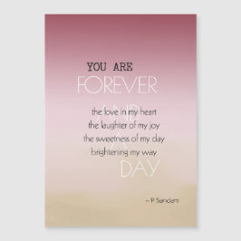 永遠と日詩ピンククリームグラデーション