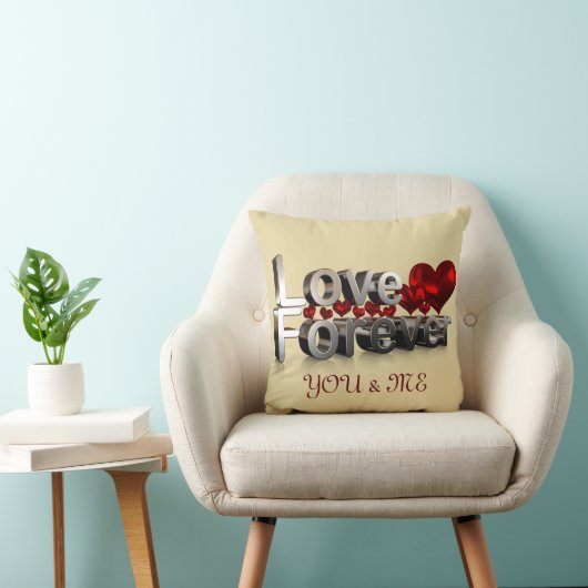 永遠にあなたと私だけを愛する クッション (椅子)