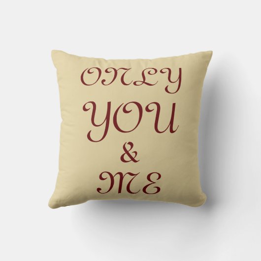 永遠にあなたと私だけを愛する クッション (裏面)