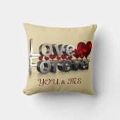 永遠にあなたと私だけを愛する クッション (正面)