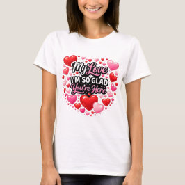 永遠にあなたのもの バレンタイン 愛のTシャツ Tシャツ