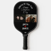 永遠にあなたのチームにバレンタインデー2の写真 ピックルボールラケット (裏面)