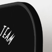 永遠にあなたのチームにバレンタインデー2の写真 ピックルボールラケット (左詳細)