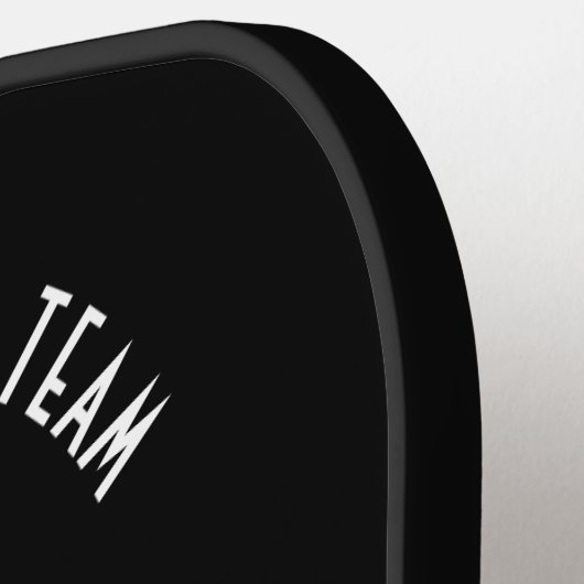 永遠にあなたのチームにバレンタインデー2の写真 ピックルボールラケット (左詳細)