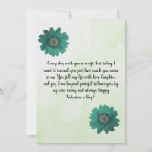 永遠にあなたの：バレンタインデーのお祝い» 招待状 (裏面)