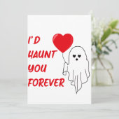 永遠にあなたを悩ませてやるぞ 気持ち悪いバレンタイン シーズンカード (スタンド正面)