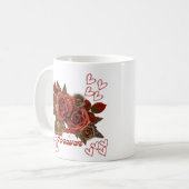 永遠にあなたを愛する コーヒーマグカップ (正面左)