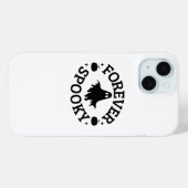 永遠にかわいいおばけとカボチャのスマホケース Case-Mate iPhoneケース (裏面 (横))