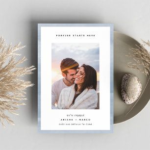 永遠にここから始まる フォト婚約 案内状