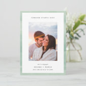 永遠にここから始まる |フォト婚約 案内状 (スタンド正面)