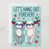 永遠につる可愛いスタレンタインデー シーズンカード (正面)