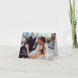 永遠にエレガント感謝結婚カード シーズンカード