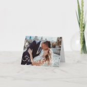 永遠にエレガント感謝結婚カード シーズンカード (正面)