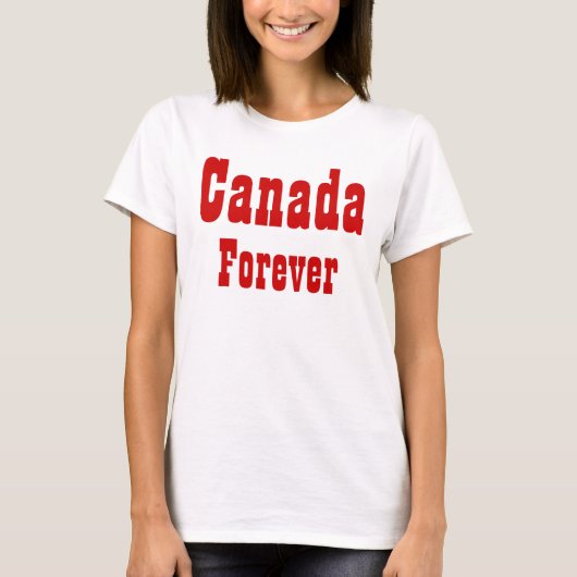 永遠にカナダ Tシャツ (正面)