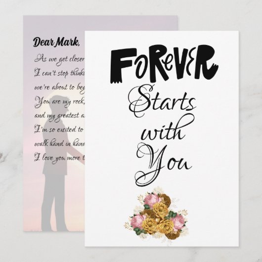 永遠にカードから始まる (正面/裏面)