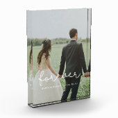 永遠にキュートな whimsical ウェディング フォトブロック (左)