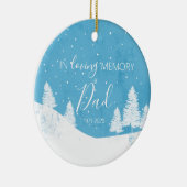 永遠にクリスマスをハート 失った セラミックオーナメント (右)