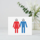 永遠にサッカー ポストカード (スタンド正面)