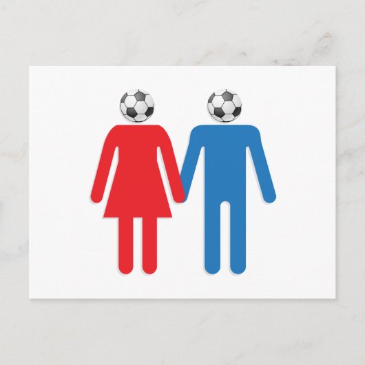 永遠にサッカー ポストカード (正面)