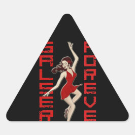 永遠にサルセラ 三角形シール