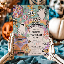 永遠にスプーキー レトロハロウィン4歳の誕生日