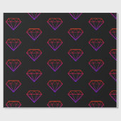 永遠にダイヤモンド ラッピングペーパー (フラット)
