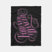 永遠にダンサー フリースブランケット (正面)