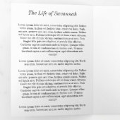 永遠にハートの写真 三つ折りプログラム (内部最初)