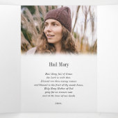 永遠にハートの写真 三つ折りプログラム (内部中)