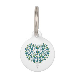 永遠にハート ペット　ネームタグ