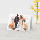 永遠にバインドされた地面のブーツ カード (黄色い花)