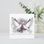 永遠にバレンタインのギフトフラットカードを愛する シーズンカード (スタンド正面)