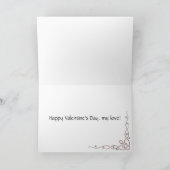 永遠にバレンタインデーを愛するロマンチック シーズンカード (内部)