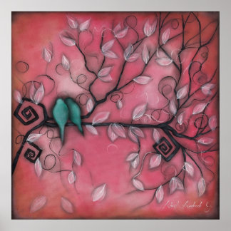 永遠にピンク色の鳥 ポスター