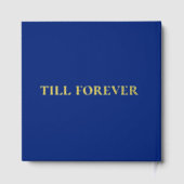 永遠にミセスが | ラックス王室の金ゴールドブ結婚ルー ゲストブック (裏面)