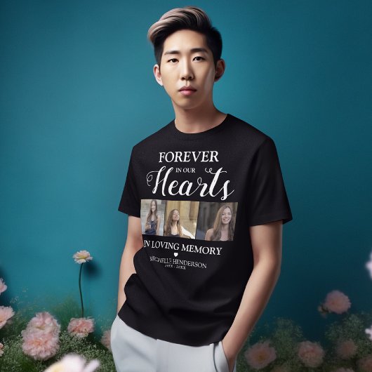 永遠にメモリアルで我々のハートの記憶 Tシャツ