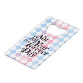 永遠に一緒にウェディングパーティー好きドリンク クレジットカード栓抜き (裏面アングル)