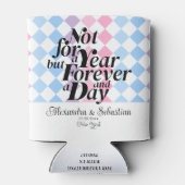 永遠に一緒にウェディングパーティー好きドリンク 缶クーラー (裏面)