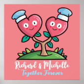 永遠に一緒にカスタマイズ ポスター (正面)