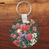 永遠に一緒にカップルKeychain パーソナライズされた - キーホルダー (裏面)