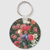 永遠に一緒にカップルKeychain パーソナライズされた - キーホルダー (裏面)