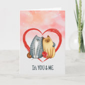 永遠に一緒にバレンタイン シーズンカード (正面)